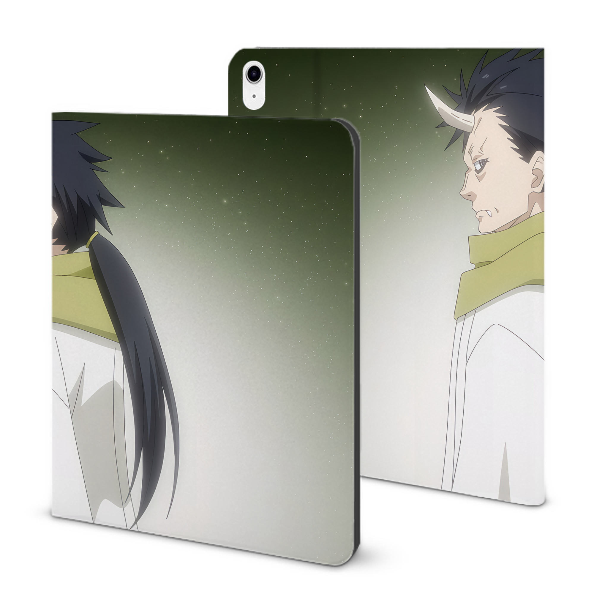 （画像用） 転スラ Regarding Reincarnated to Slime IPad ケース ブック型 PUレザー TPU 耐衝撃 軽量 薄型 ペン収納なし 全面保護 IPad 各モデル対応